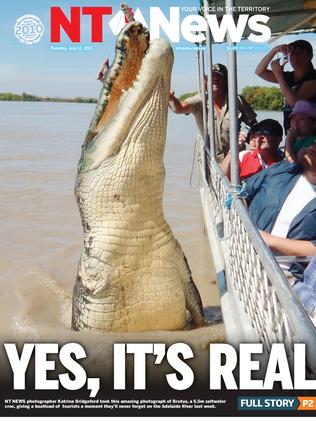 New Adelaide River boss croc contender emerges as this photo of huge ...