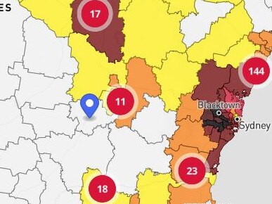 Cowra has been plunged into lockdown after a nine-year-old boy tested positive after attending school for a few days. Picture: NSW Health