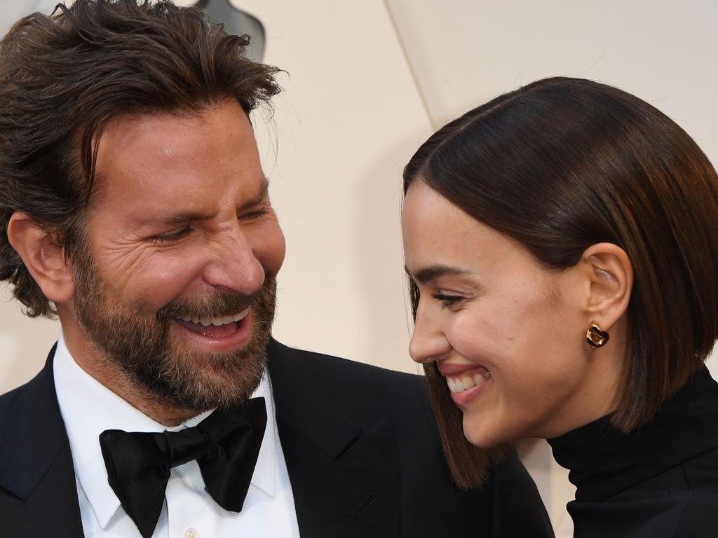 Bradley Cooper and his partner Russian model Irina Shayk arrive for the 91st Annual Academy Awards. Picture: AFP