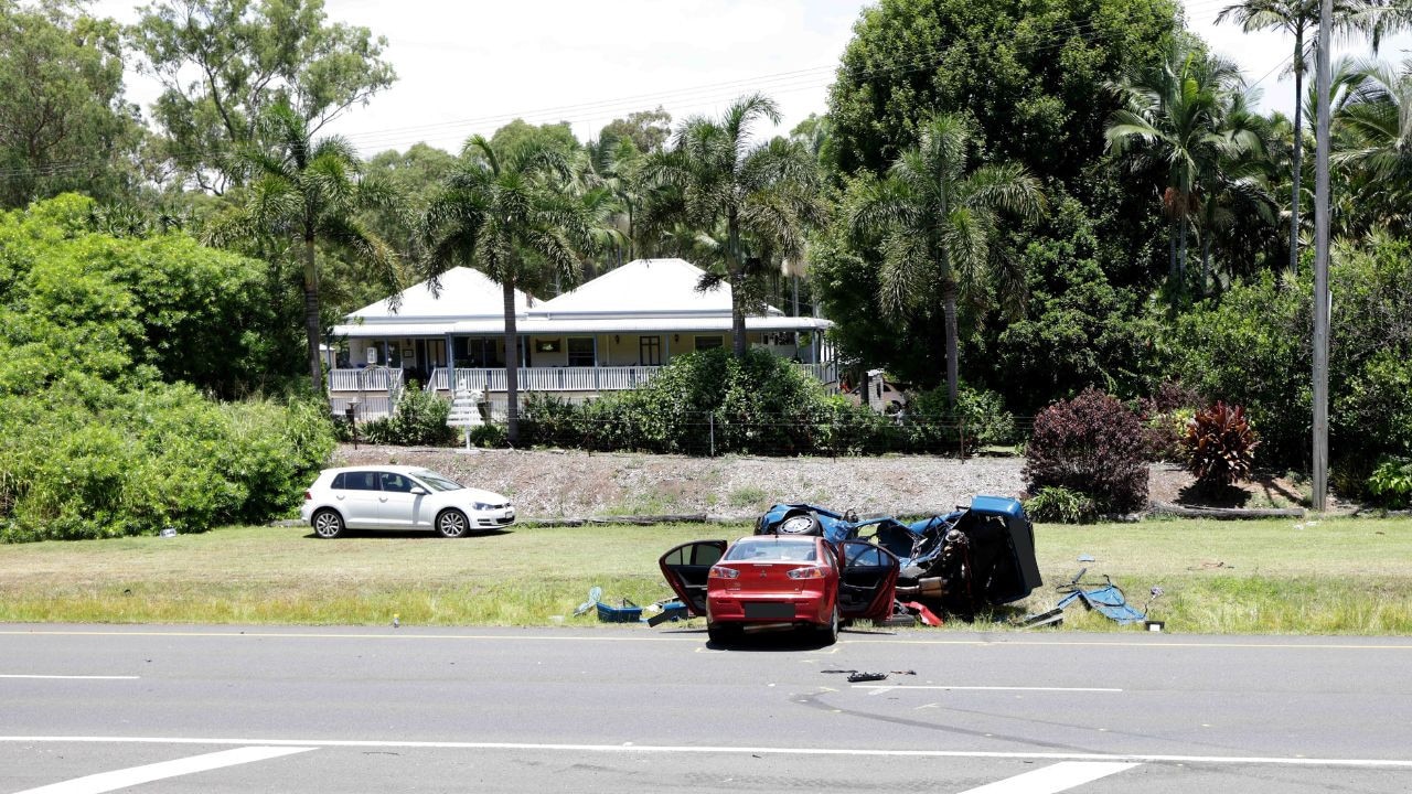 The scene was described as horrific. Picture: Steve Pohlner