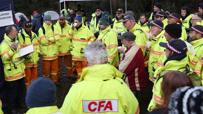 Hundreds of police and emergency services searched for Will. Picture: David Crosling