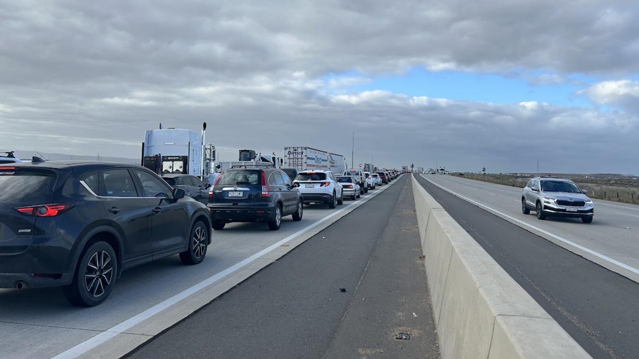 Traffic delays after multi-car crash on busy motorway