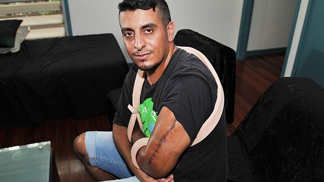 Palestinian refugee Raed Zanoon came to Australia on May 17, 2013 by boat. In 2006 in Gaz