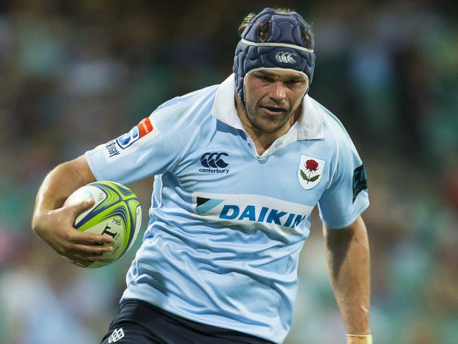 Michael Wells was named the Waratahs’ forward of the year. Picture: AAP