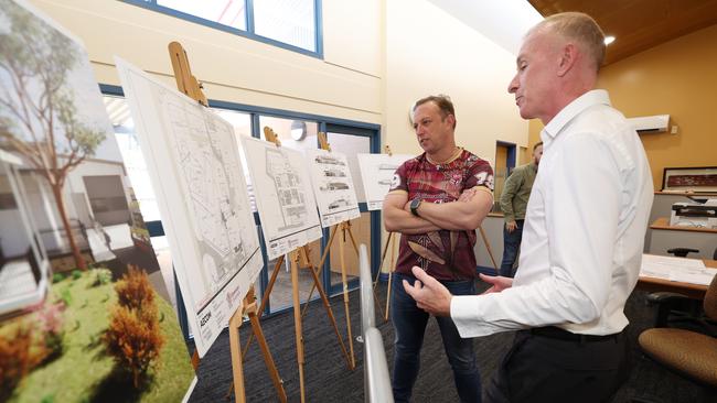 Deputy Premier Steven Miles was in Pormpuraaw to launch the plans for the new health centre on July 19. Picture: Supplied