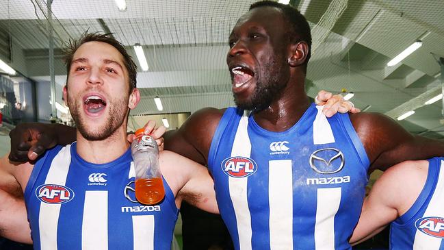 Jamie Macmillan and Majak Daw have dealt with mental health issues. Picture: Getty Images 