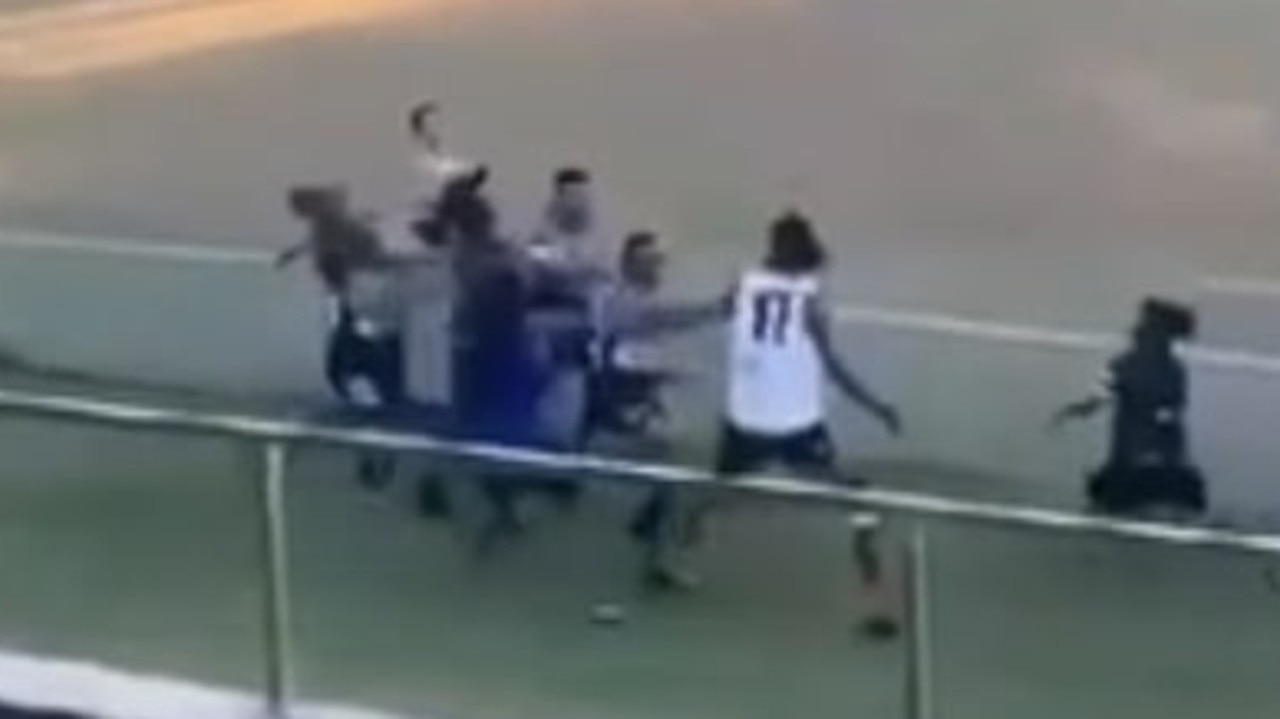 Brawl breaks out in Katherine footy match on May 12.