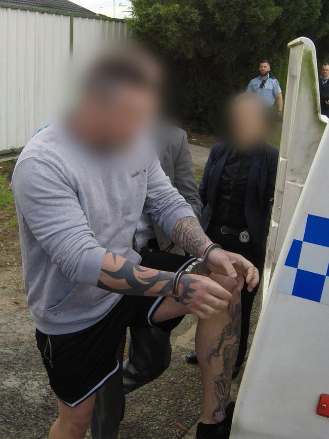 Four people were charged after raids targeting illicit drug supply in Central Coast and Newcastle. Picture: NSW Police