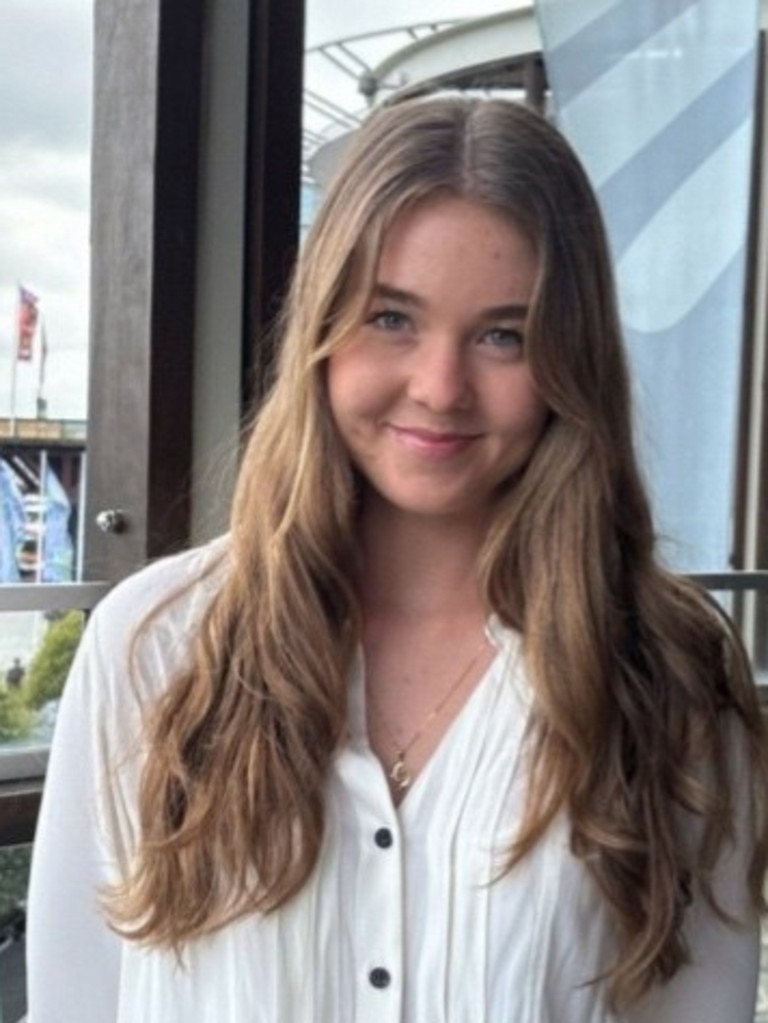 Audrey Griffin, 19. Picture: LinkedIn