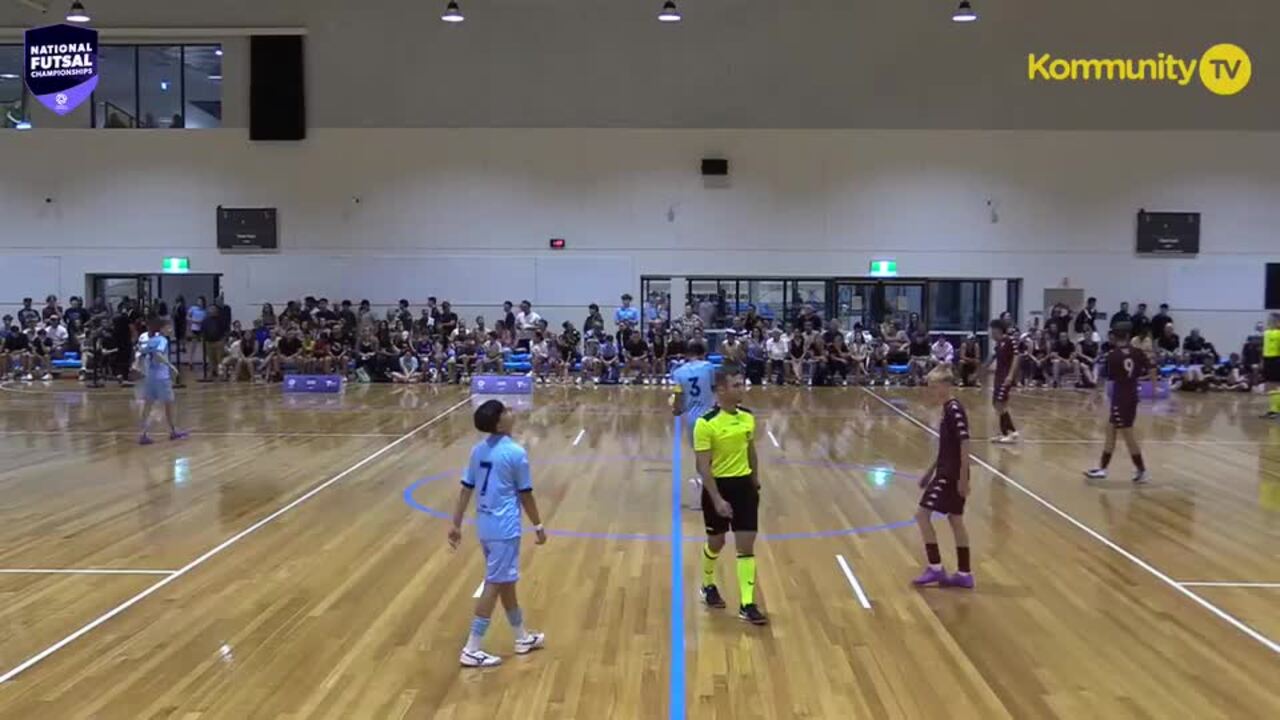 Replay: Football Queensland v Football NSW Metro (U15 Boys GF) - 2025 National Futsal Championships Day 5