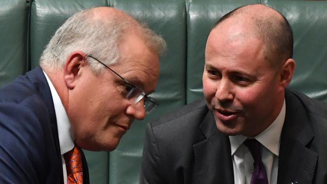 Josh Frydenberg will consider coronavirus restrictions, case numbers and the unemployment rate before deciding what amount to set for JobSeeker payments in 2021. Picture: Getty Images