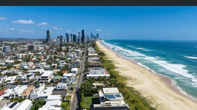 The couple bought a home at Mermaid Beach on the Gold Coast.