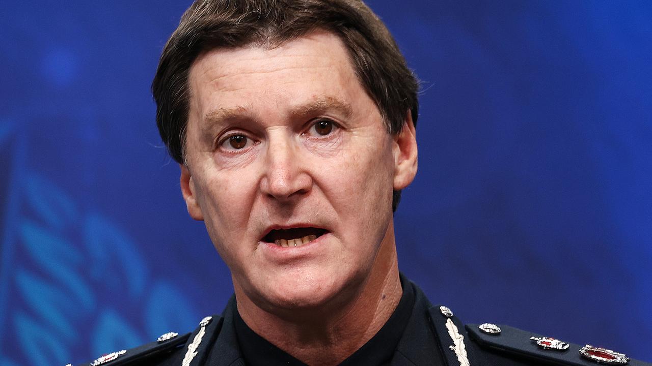 Police Chief Commissioner Shane Patton. Picture: NCA NewsWire / Ian Currie