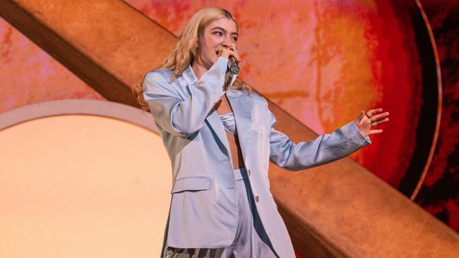 Adelaide Festival 2023. Lorde performs at Adelaide Entertainment Centre. Picture: Andrew Beveridge, supplied