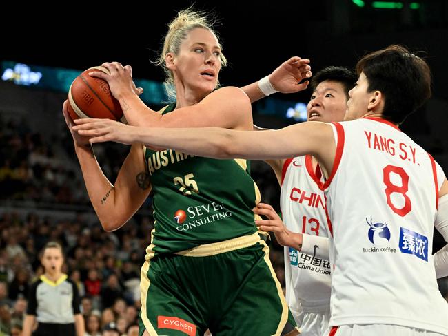 Lauren Jackson is a lock to go to her fifth Olympics. Picture: AFP