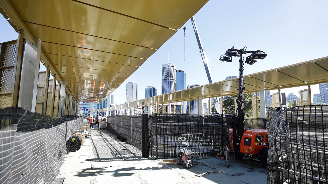 The new Kangaroo Point Bridge, Brisbane 23rd July 2024. (Image/Josh Woning)