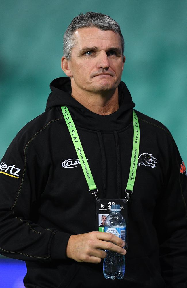 ‘I was struggling big-time’ ... Panthers coach Ivan Cleary in 2019.