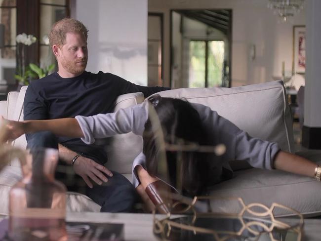 Harry and Meghan Netflix docuseries. Picture: Netflix