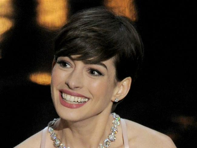 Hathaway explains controversial dress
