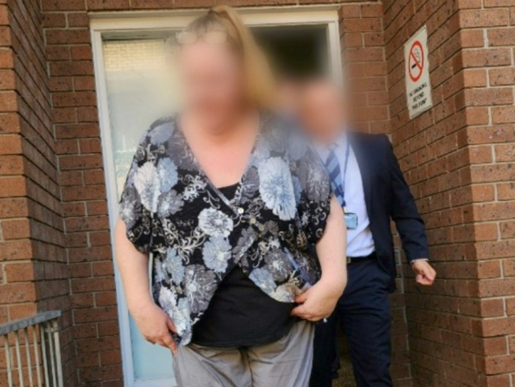 A 53-year-old woman was arrested at Granville. Picture: NSW Police