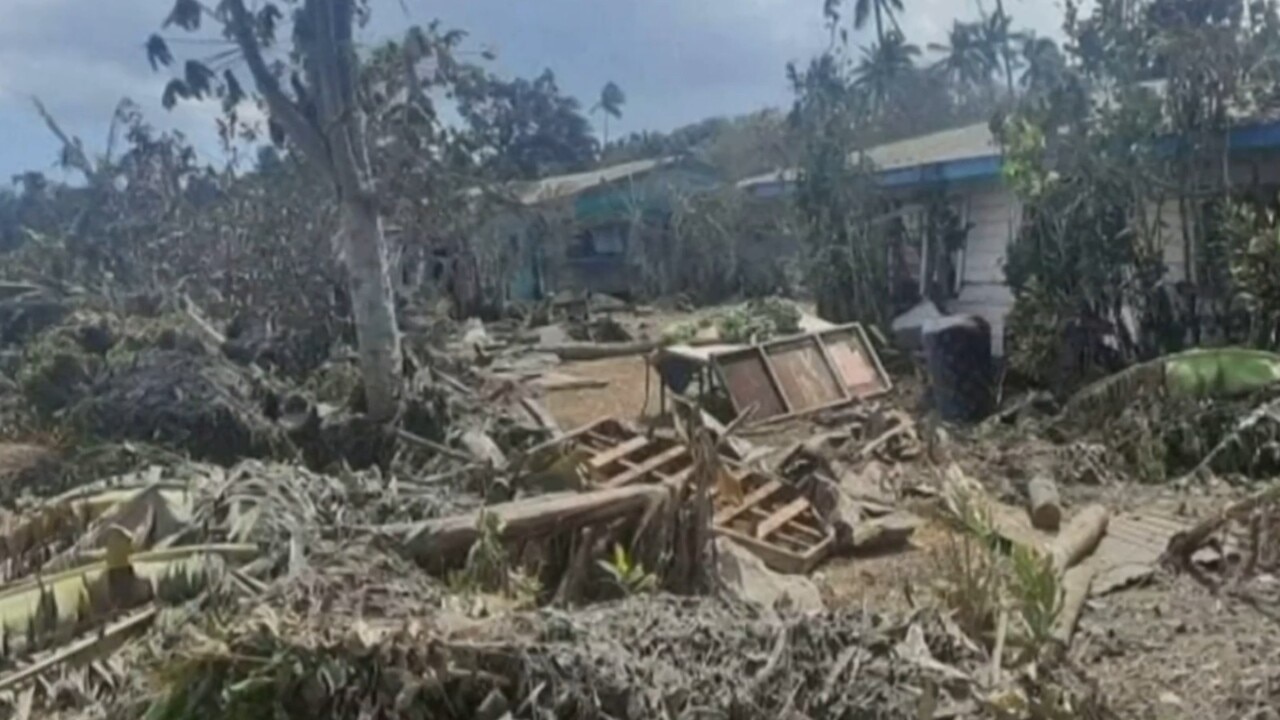 New images show widespread damage of Tongan natural disasters