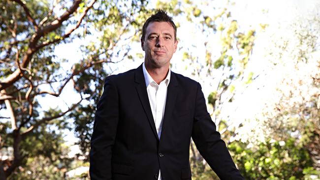 Mayor Michael Regan at council chambers in Dee Why. Picture: Adam Yip / Manly Daily