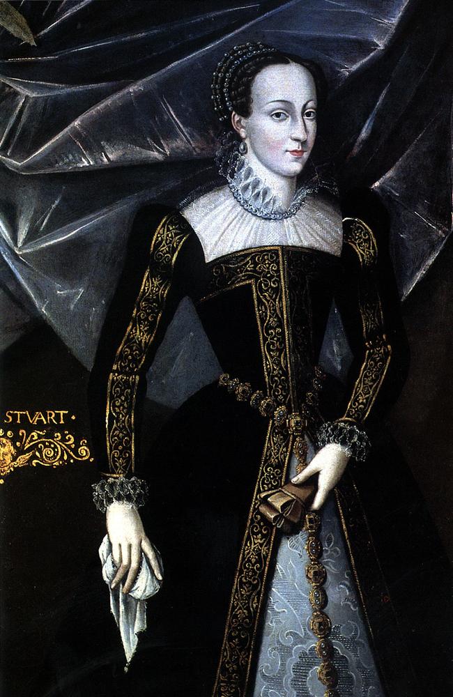 Mary, Queen of Scots in undated portrait. 