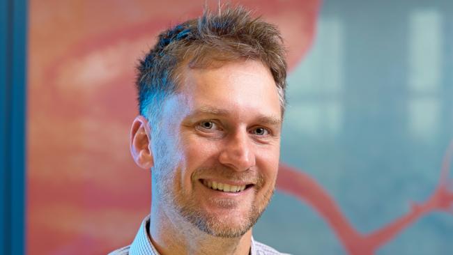 Heart of the matter: Associate Professor James Hudson of QIMR Berghofer uses miniature, lab-created “hearts” to investigate the effect of COVID-19 on the heart.