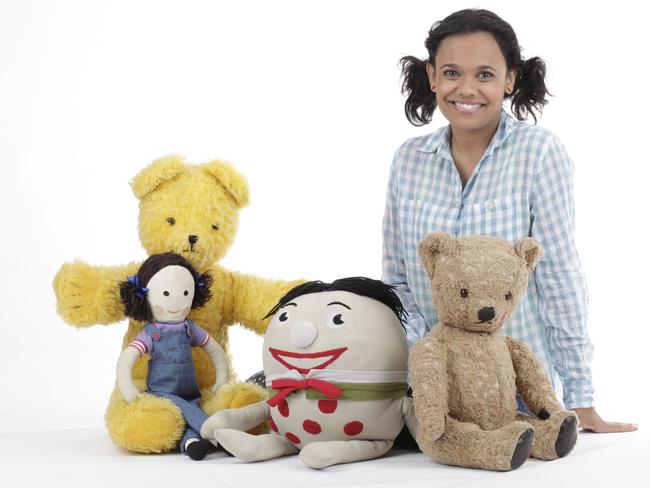 Miranda Tapsell is the newest presenter of Play School on ABC. Picture: Supplied / ABC