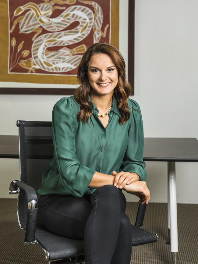 Leah Cameron of Marrawah Law. Picture: Andrew Watson