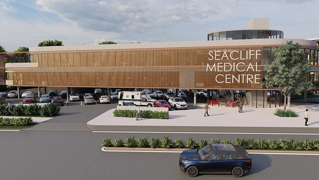 Artist impressions for Seacliff Central. Picture: Gasparin Group