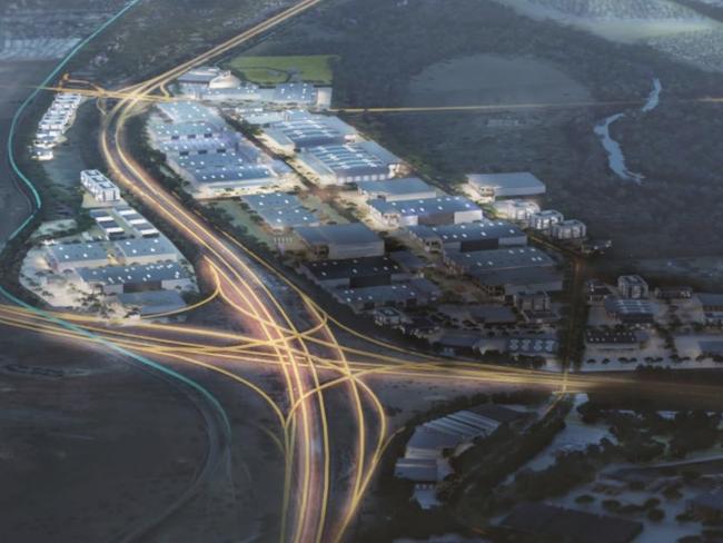 Mirvac's $956m Southern Gateway Business Park is hinging on the delivery of essential infrastructure.