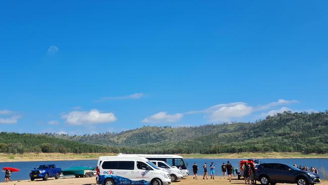 Dubbo children were taken to Burrendong Dam to spend the day having fun with water activities. Photo: Supplied.