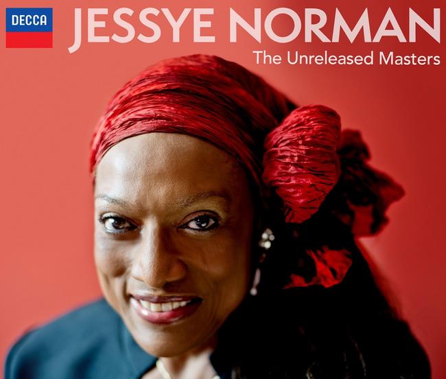 Album artwork for Decca's Jessye Norman The Unreleased Masters set.