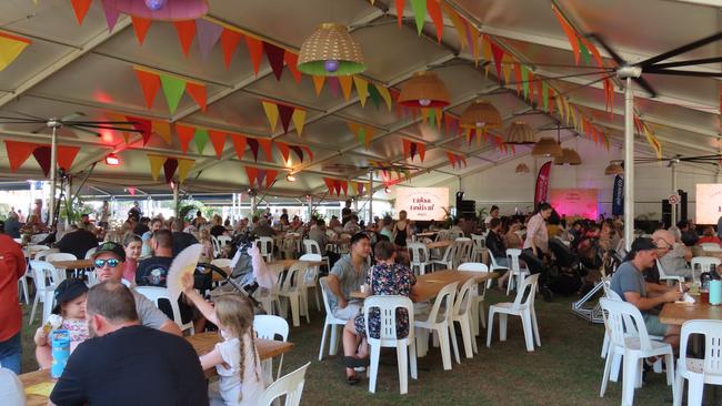 The 2023 Darwin International Laksa Festival finale. Picture: Annabel Bowles