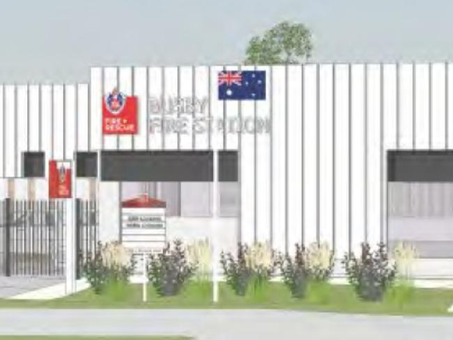 Artist's impression of the new $6.6m Busby station. Picture: FRNSW