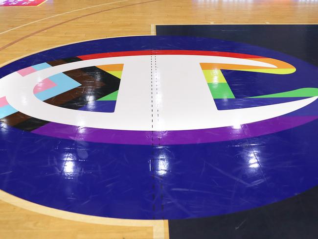 The Pride Progress flag on the Taipans jersey proved a topic of contention. Photo: Kelly Defina/Getty Images