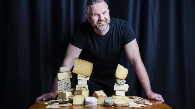 Dan Sims, behind REVEL events that launched Mould Cheese Festival and Pinot Palooza, is behind Australia’s first non-alch drinks festival in Melbourne. Picture: Nicole Cleary.