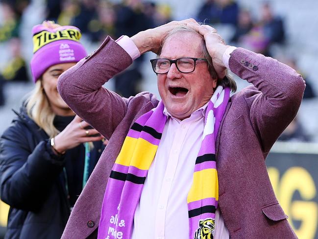 MELBOURNE, July 14, 2024: 2024 AFL Football Round 18 - AFL Richmond V GWS Giants at the MCG. Kevin Sheedy. Picture: Mark Stewart