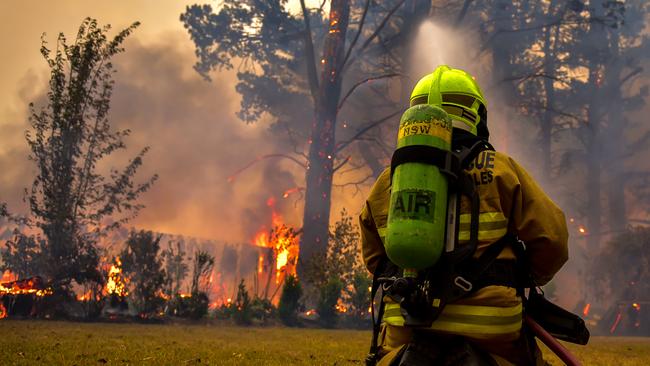 Firefighters are preparing for a difficult week with conditions set to worsen on Thursday. Picture: Matrix