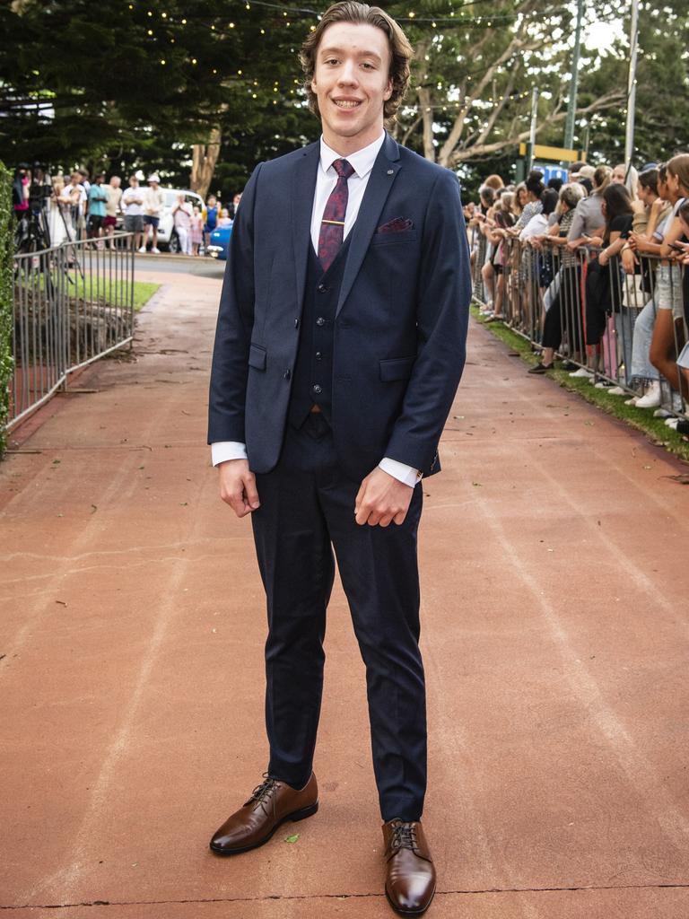 Cameron Lee at St Mary's College formal at Picnic Point, Friday, March 24, 2023. Picture: Kevin Farmer