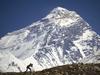 ESCAPE: WHEN TO BOOK NEPAL .. Mercedes Maguire story .. A man is standing in front of Mt. Everest. Nepal, Everest region (Sagarmatha National Park), Everest (8,850 m). Picture: iStock