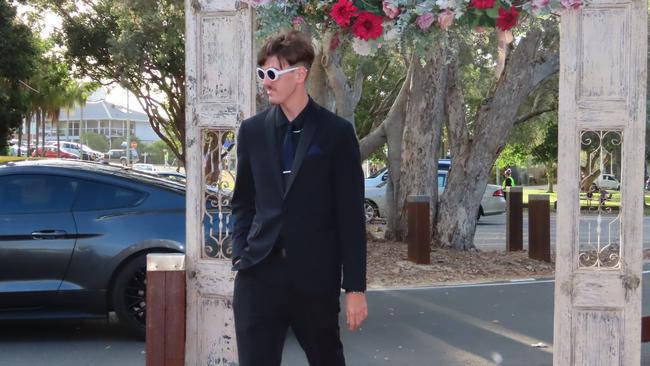 Jack Beavan at the Hervey Bay State High School formal.