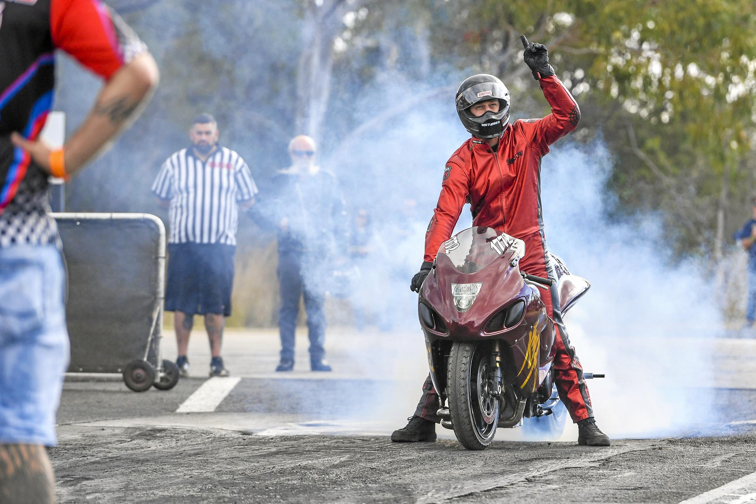 The 2019 Benaraby All Bike Drags were held at Benaraby Motorsports Complex. Picture: Matt Taylor GLA030819DRAG