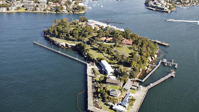 Me-Mel (Goat Island) in Sydney Harbour will be transferred back to the Aboriginal community. Picture: Getty