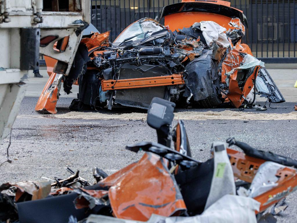 The police major crash investigation unit is analysing the incident. Picture: NewsWire / David Geraghty