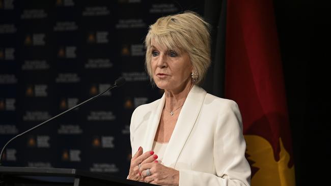 Former foreign minister Julie Bishop has taken a job as strategic adviser to ETM. Picture: Martin Ollman