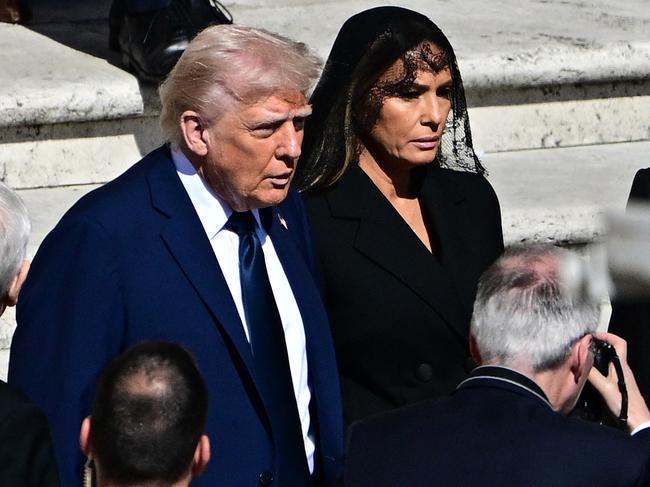 They were among the high-profile guests. Picture: Tiziana Fabi/AFP