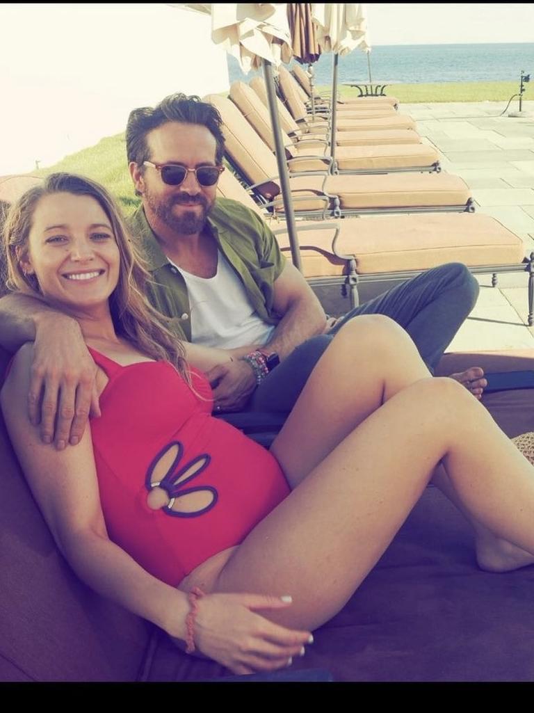 The actress shared photos of her bump in September. Picture: Instagram/@blakelively