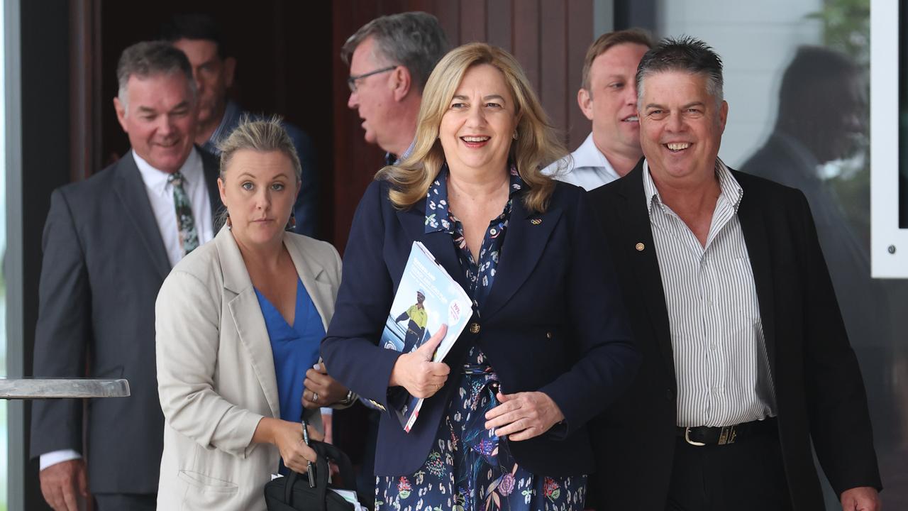 Annastacia Palaszczuk at the Townsville Enterprise lunch on Tuesday. Picture: Annette Dew